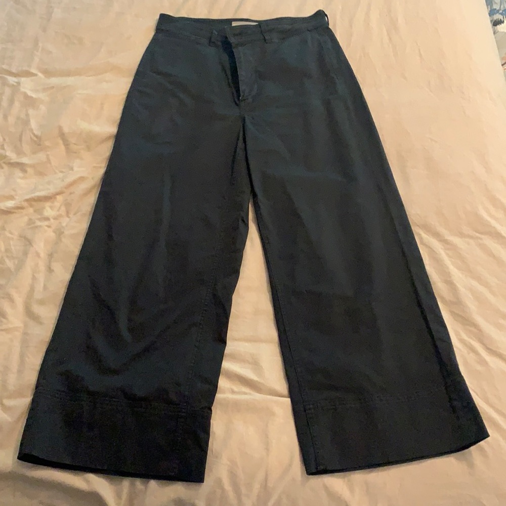 Everlane wide-leg cropped pant